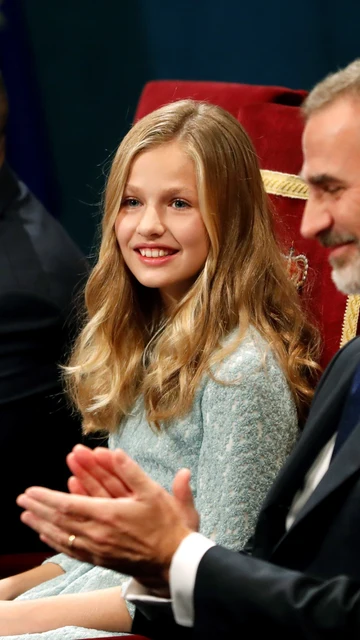 La princesa Leonor, en la ceremonia de entrega de los Premios Princesa de Asturias 2019