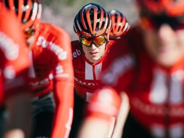 El ciclista holandés Edo Maas El ciclista holandés Edo Maas