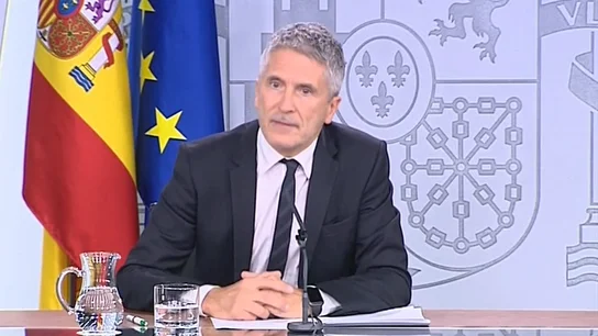 El ministro del Interior, Fernando Grande-Marlaska El ministro del Interior, Fernando Grande-Marlaska
