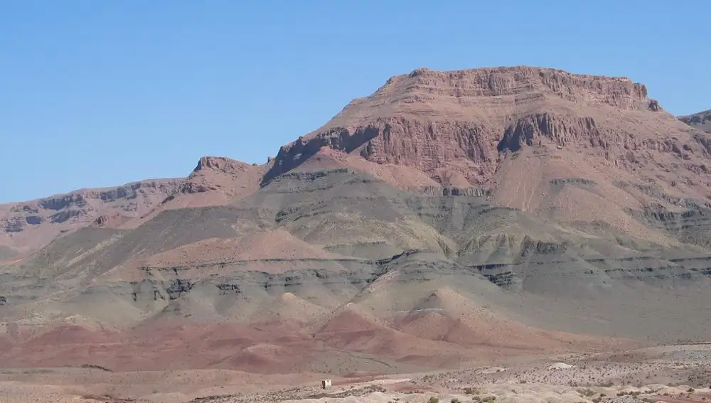 Acumulaciones de basalto en Marruecos relacionadas con la provincia magmática del Atlántico central