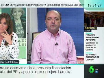 Jesús Maraña, sobre la declaración de Esperanza Aguirre: "Todo lo hace con seguridad, pero es poco creíble" Jesús Maraña, sobre la declaración de Esperanza Aguirre: "Todo lo hace con seguridad, pero es poco creíble"