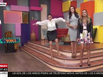 Una presentadora de televisión pierde el conocimiento al sufrir una caída en plató Una presentadora de televisión pierde el conocimiento al sufrir una caída en plató