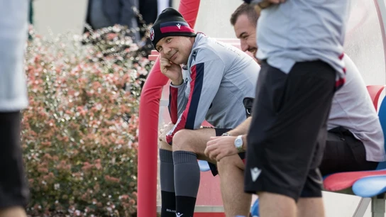 Sinisa Mihajlovic, en su regreso a los entrenamientos con el Bolonia Sinisa Mihajlovic, en su regreso a los entrenamientos con el Bolonia