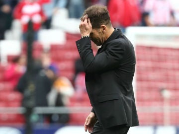 Simeone, cabizbajo Simeone, cabizbajo