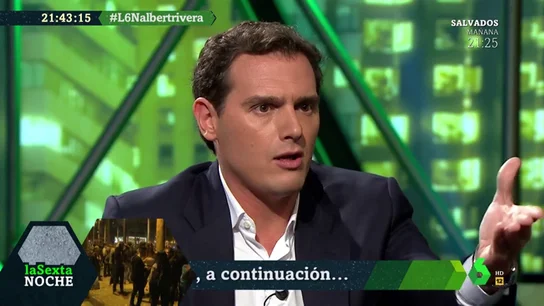 Albert Rivera en laSexta Noche Albert Rivera en laSexta Noche