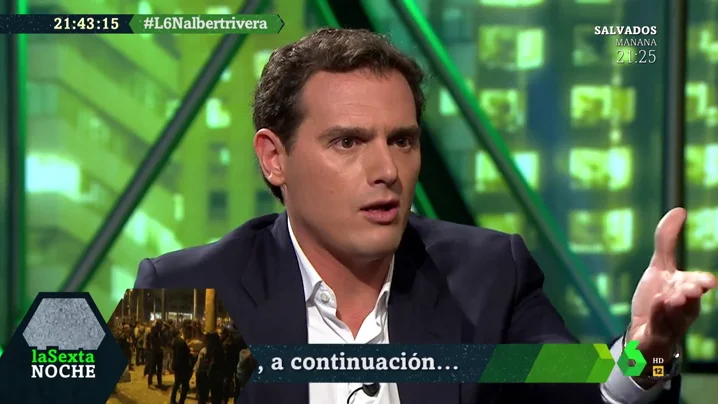 Albert Rivera en laSexta Noche