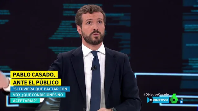 Si Casado tuviera que pactar con Vox, ¿qué condiciones no aceptaría?