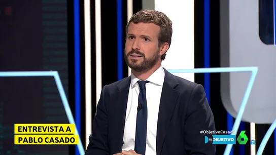 Pablo Casado en El Objetivo Pablo Casado en El Objetivo