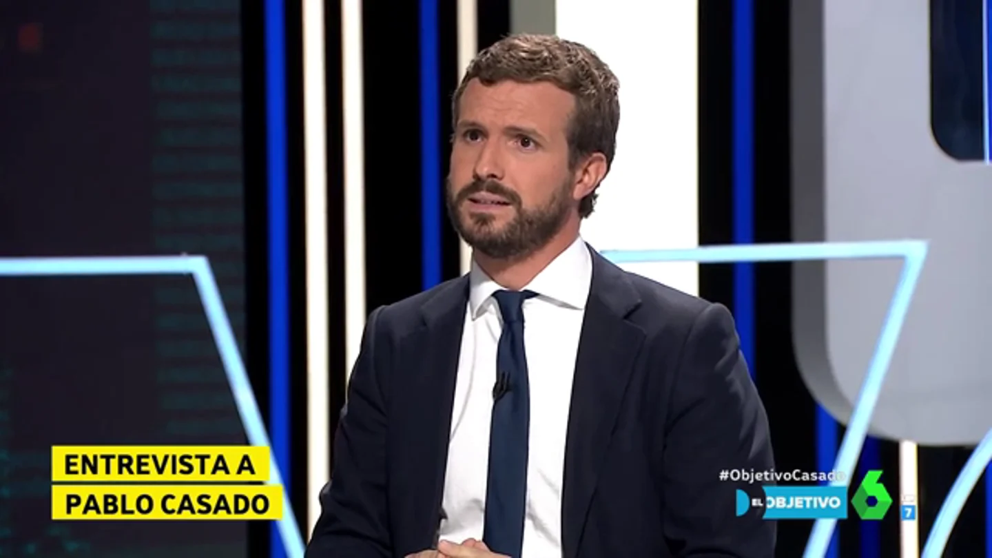 Pablo Casado en El Objetivo Pablo Casado en El Objetivo