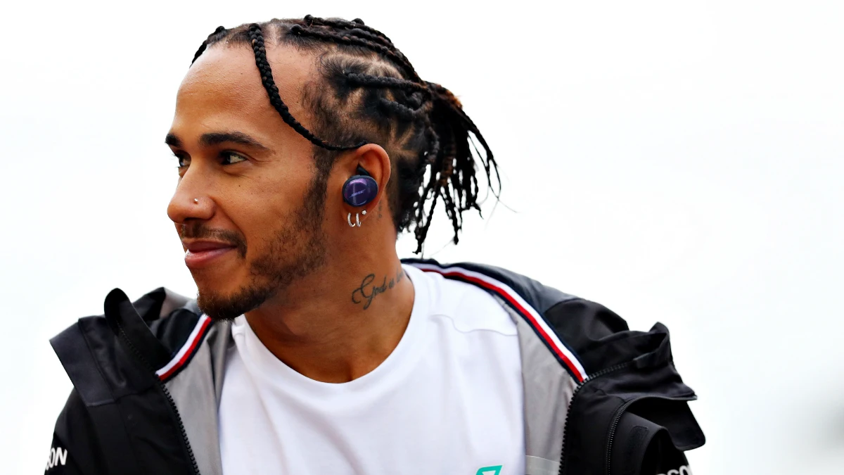 Lewis Hamilton, antes de una carrera