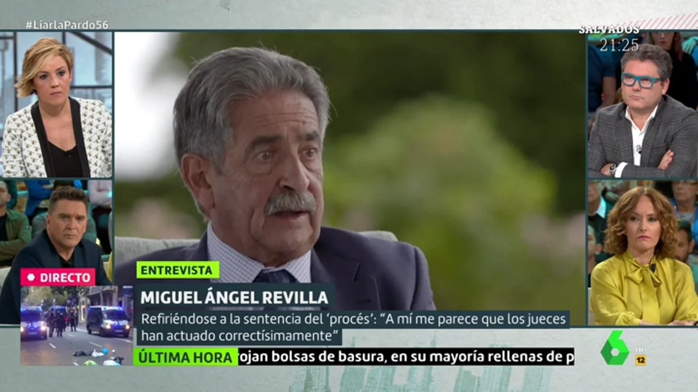 La rotunda opinión de Revilla sobre Torra: "Un presidente no puede incumplir las normas, es un pirómano" La rotunda opinión de Revilla sobre Torra: "Un presidente no puede incumplir las normas, es un pirómano"