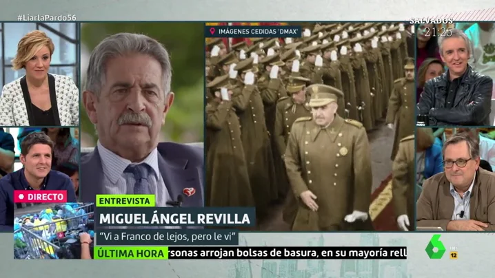 Cuando Revilla y Franco coincidieron en Santander: "Nos llevaban en un camión de vacas a unas 40 personas"