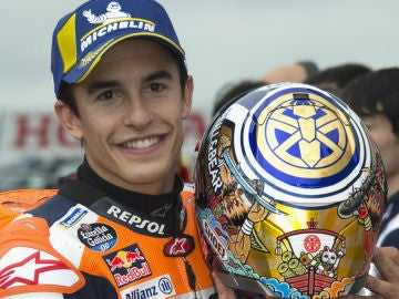 Marc M&aacute;rquez, tras una carrera
