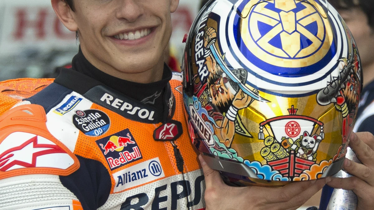 Marc Márquez, tras una carrera