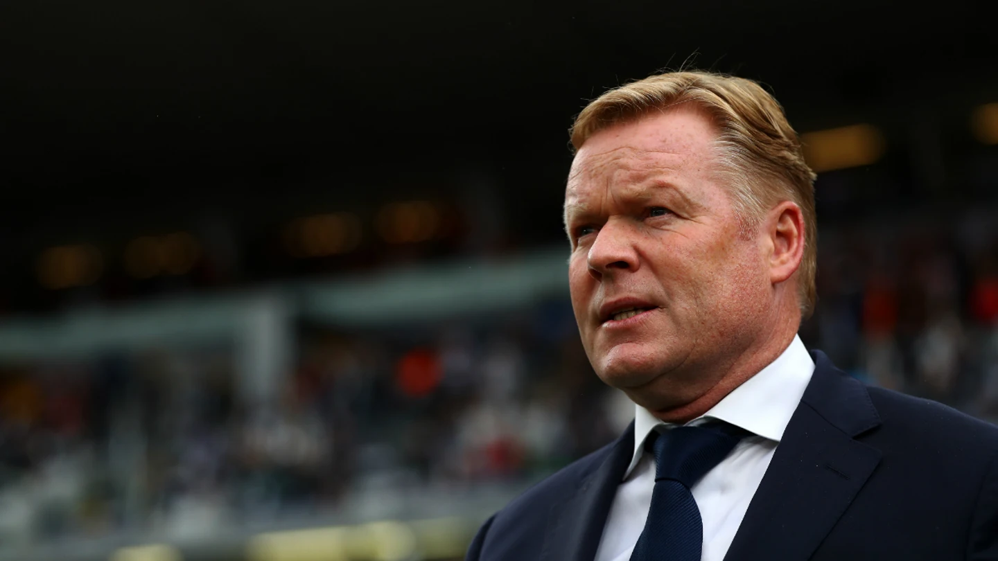 Ronald Koeman, en un partido Ronald Koeman, en un partido