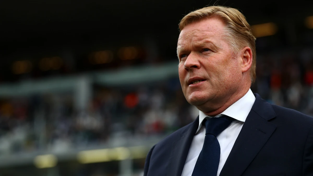 Ronald Koeman, en un partido