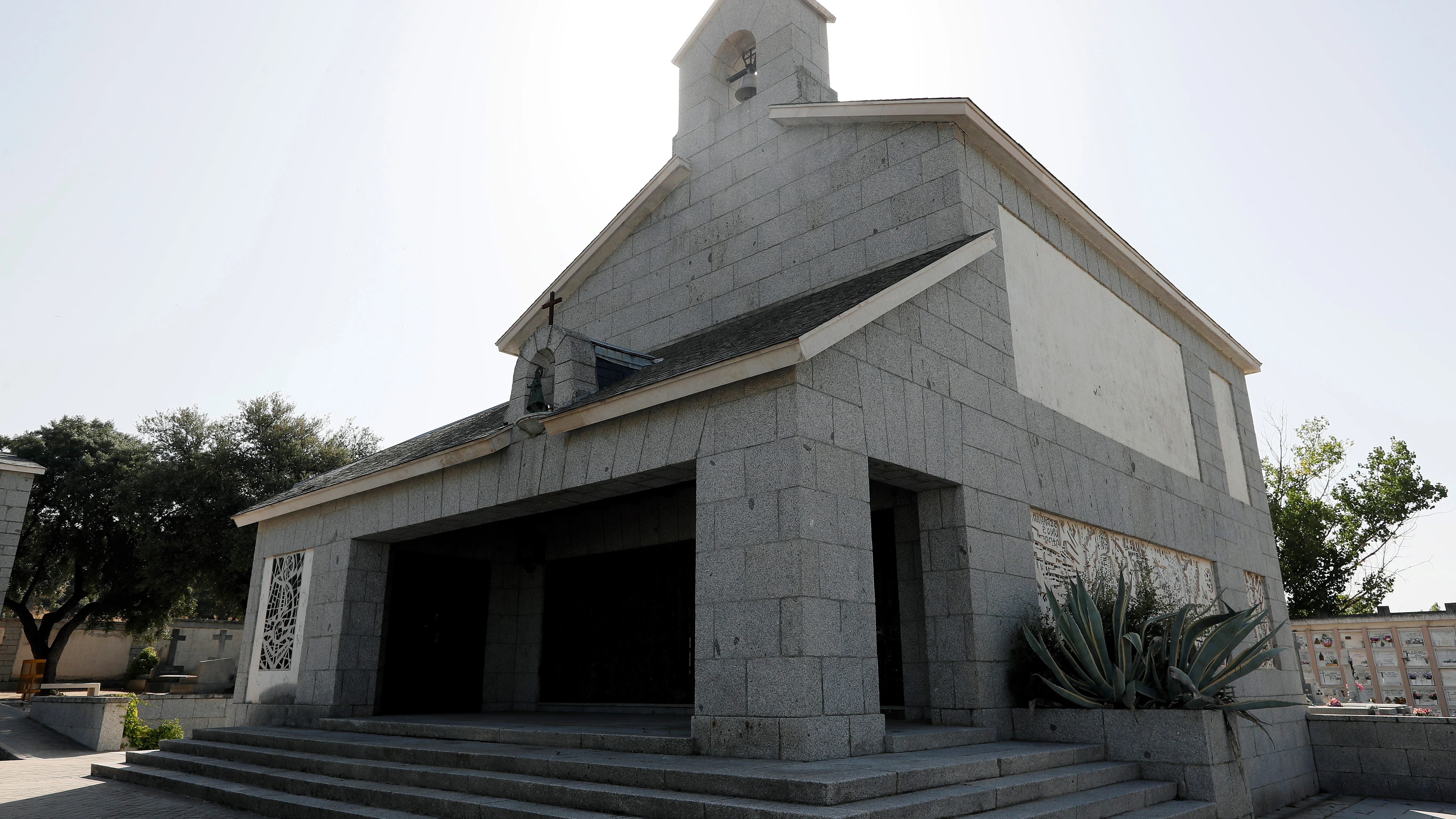 Panteón donde se enterrará a Franco en el cementerio El Pardo-Mingorrubio.