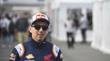 Jorge Lorenzo, en Japón