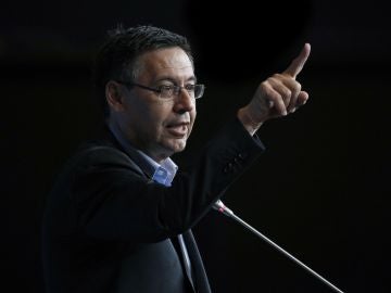 Josep María Bartomeu habla ante los medios de comunicación Josep María Bartomeu habla ante los medios de comunicación