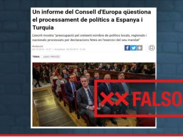 El equipo de Newtral.es desmonta uno de los bulos sobre la sentencia del procés El equipo de Newtral.es desmonta uno de los bulos sobre la sentencia del procés