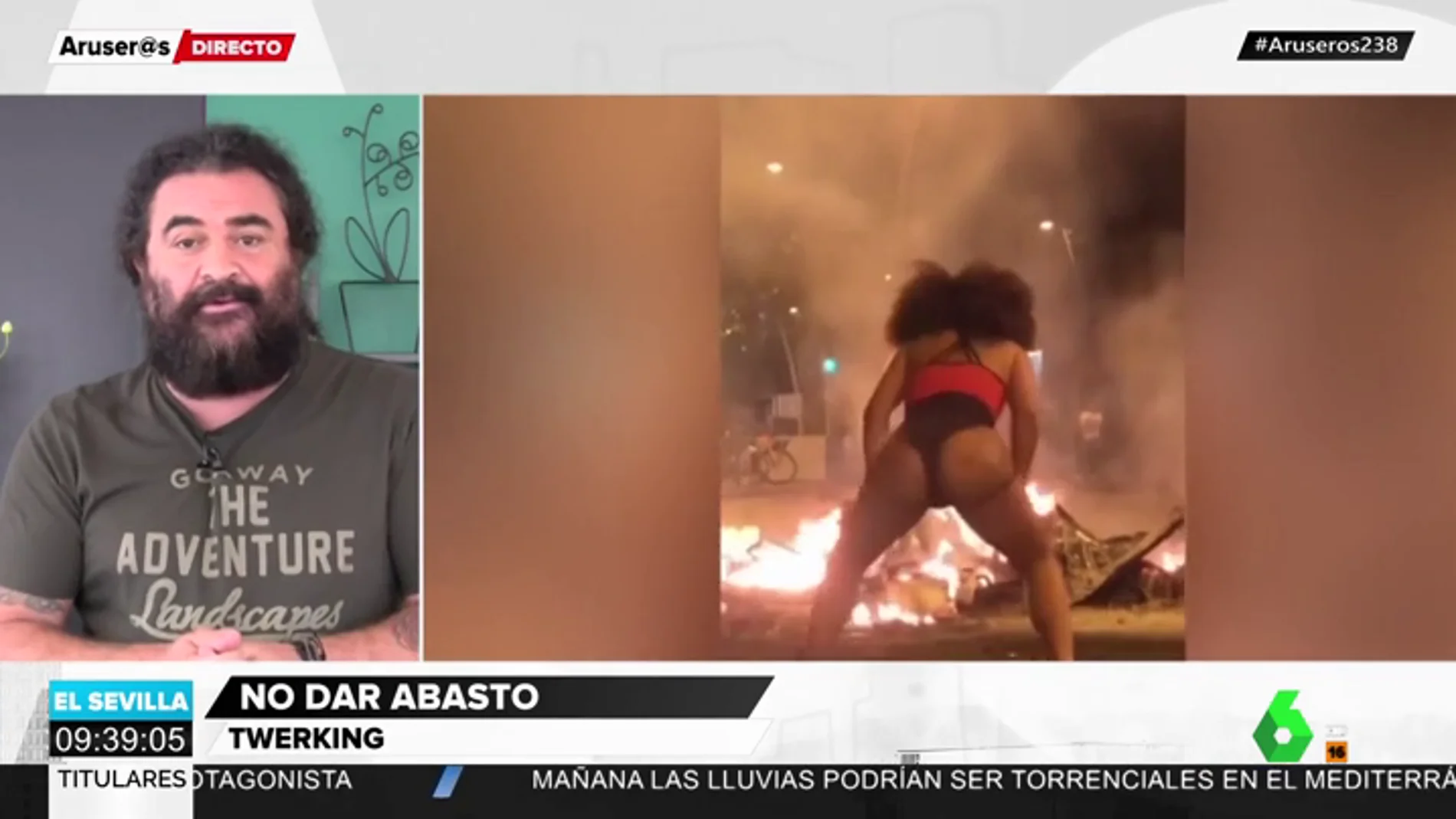 El análisis de El Sevilla sobre el 'twerking' como forma de protesta en Barcelona