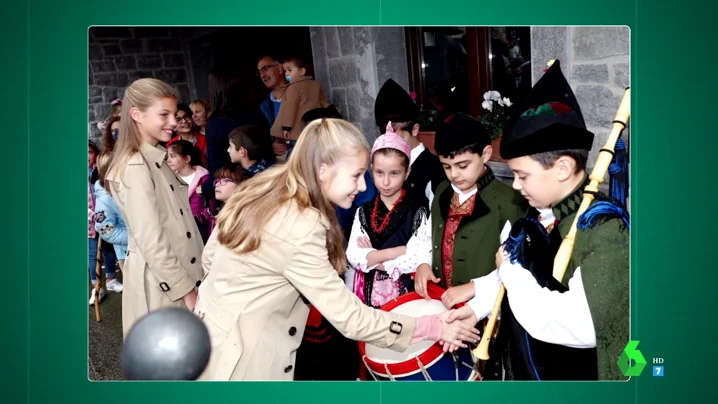 La mirada de una niña asturiana a Leonor que está revolucionando las redes sociales