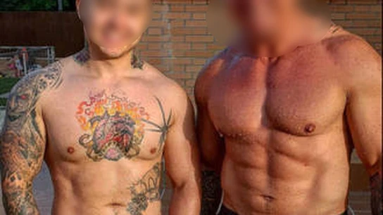 El presunto descuartizador de Valdemoro, a la izquierda El presunto descuartizador de Valdemoro, a la izquierda