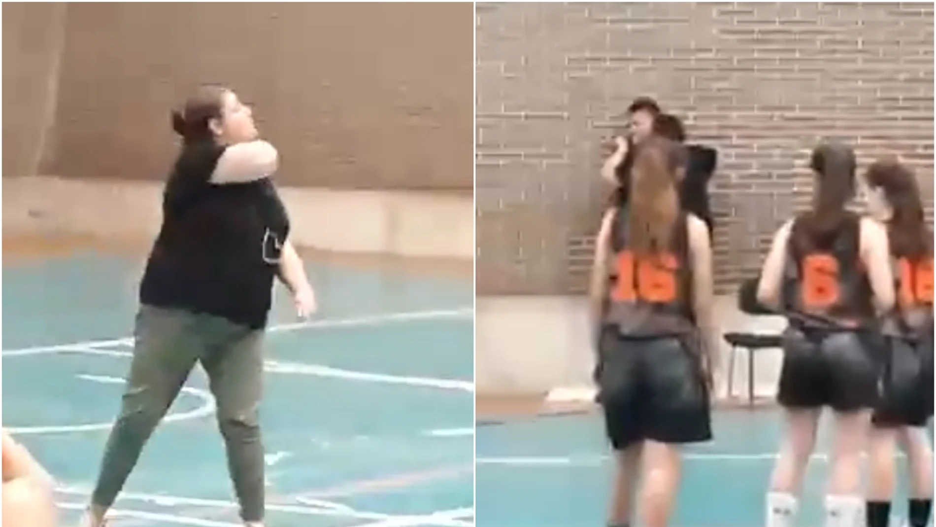 Una mujer amenaza e intenta agredir a un árbitro durante un partido de cadetes
