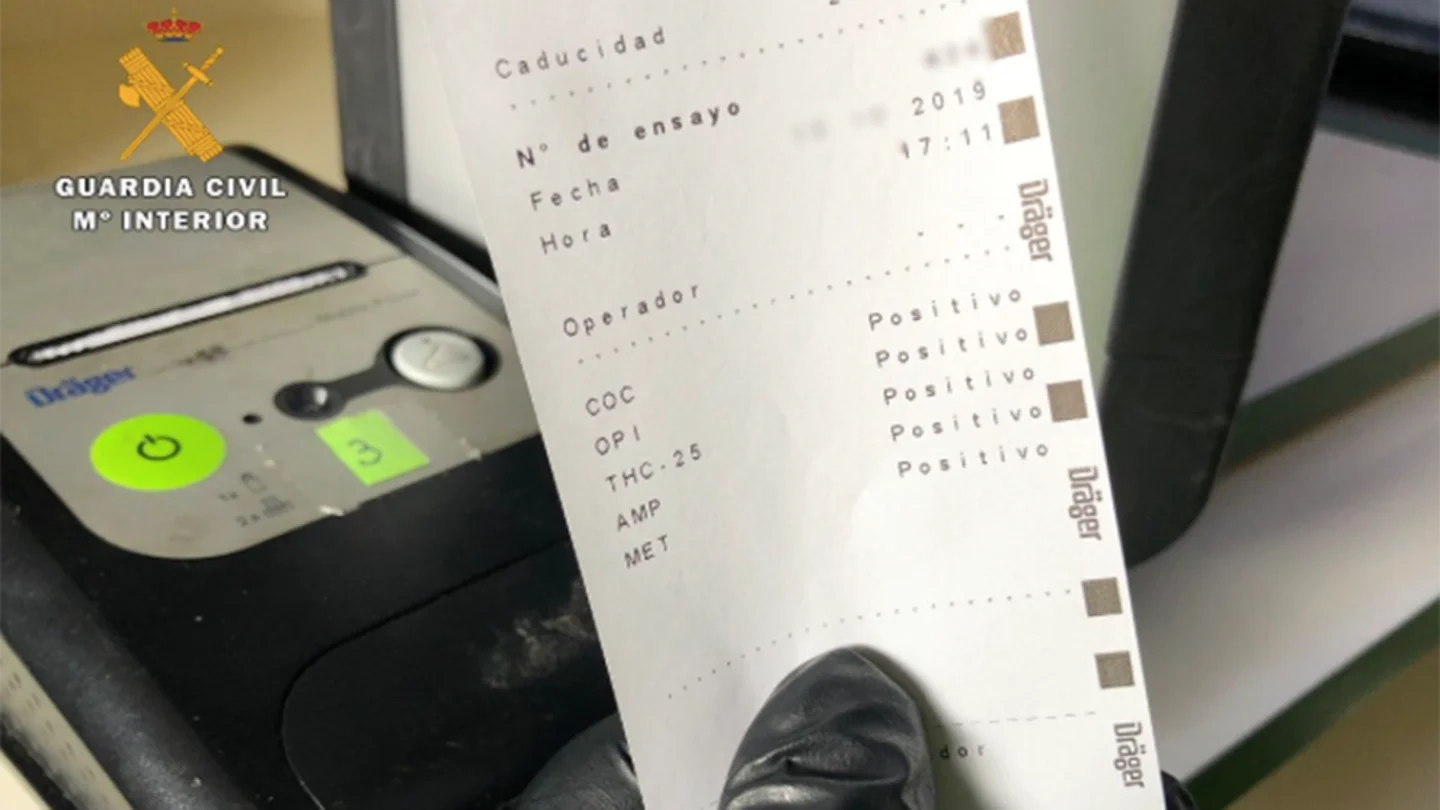 Los resultados del test de drogas que le realizaron Los resultados del test de drogas que le realizaron