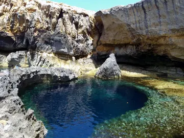 Blue Hole - Gozo  Blue Hole - Gozo