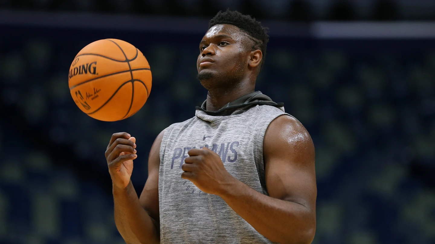 Zion Williamson, jugador de los New Orleans Pelicans Zion Williamson, jugador de los New Orleans Pelicans