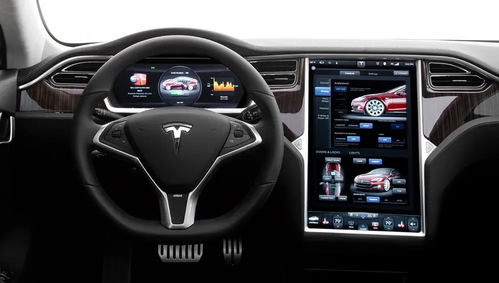 Interior Tesla Model S 