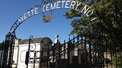 Cementerio de Lafayette en Nueva Orleans