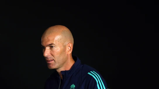Zinedine Zidane, entrenador del Real Madrid Zinedine Zidane, entrenador del Real Madrid