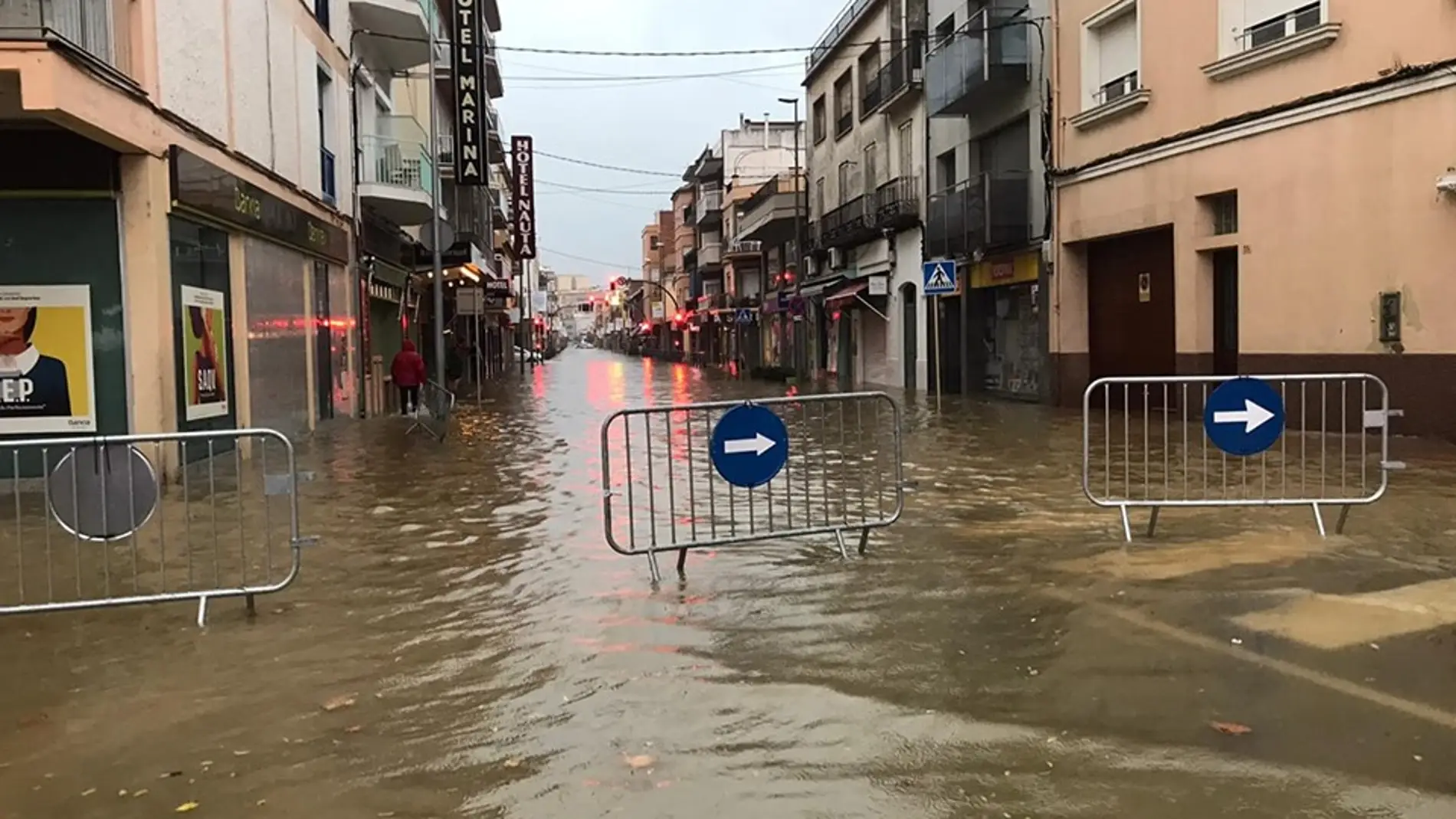 Inundaciones en Palamós por la DANA