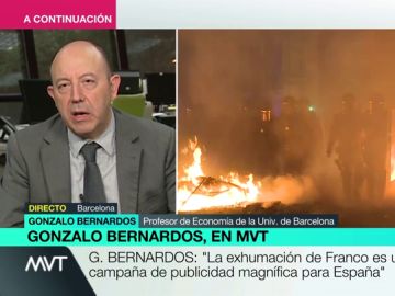 Gonzalo Bernardos, sobre el independentismo: "Una parte de la población ha decidido suicidarse económicamente" Gonzalo Bernardos, sobre el independentismo: "Una parte de la población ha decidido suicidarse económicamente"