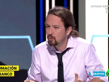 Pablo Iglesias: "Es poco respetuoso con las víctimas del franquismo ponerse medallas por sacar en periodo electoral a la momia del Valle de los Caídos" Pablo Iglesias: "Es poco respetuoso con las víctimas del franquismo ponerse medallas por sacar en periodo electoral a la momia del Valle de los Caídos"