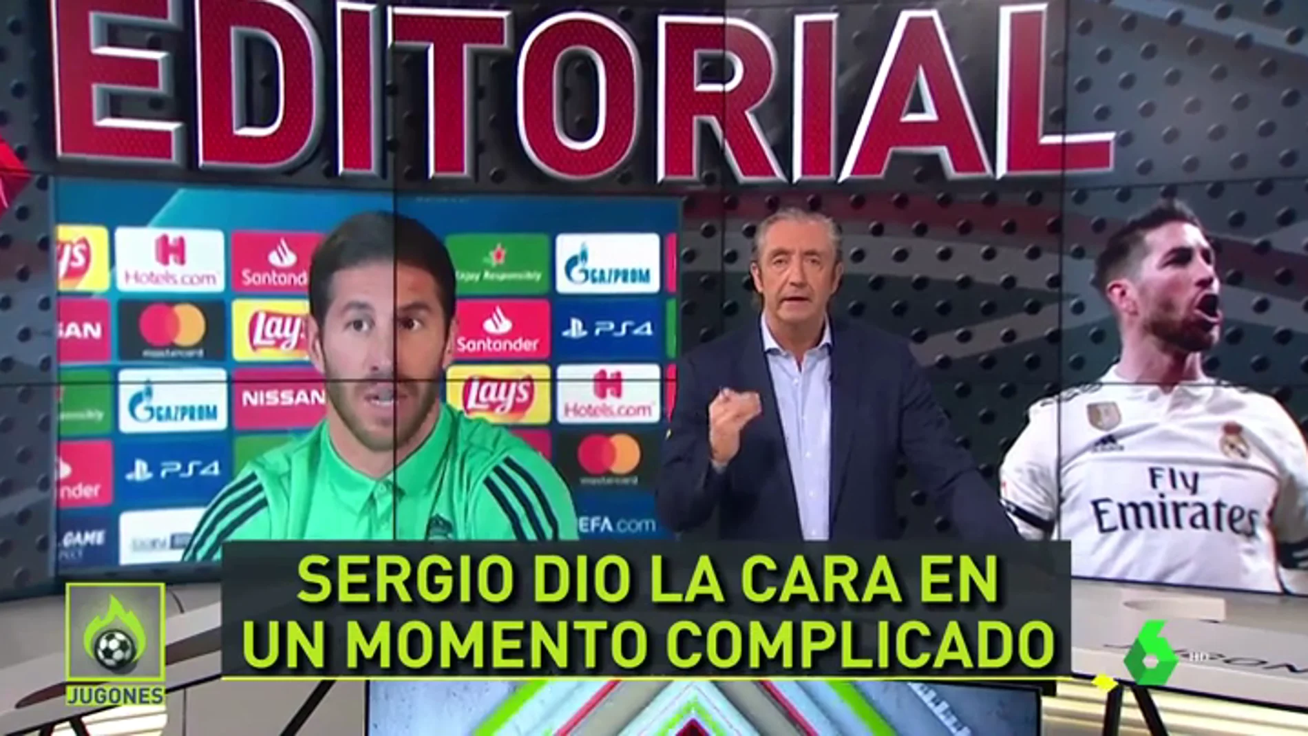 Pedrerol, a Ramos: "La mejor defensa de Zidane no se hace en una rueda de prensa; se hace en el campo" 