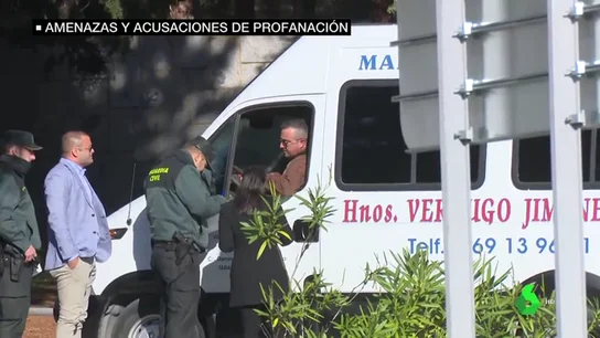 Exhumación de Franco: los marmolistas encargados de levantar la losa denuncian amenazas Exhumación de Franco: los marmolistas encargados de levantar la losa denuncian amenazas