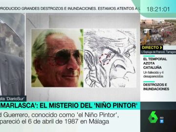 ¿Quién es el hombre que aparece en el dibujo del 'niño pintor' hallado en el buzón de su compañera? ¿Quién es el hombre que aparece en el dibujo del 'niño pintor' hallado en el buzón de su compañera?