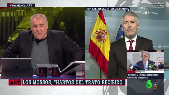El ministro del Interior en funciones, Grande-Marlaska El ministro del Interior en funciones, Grande-Marlaska