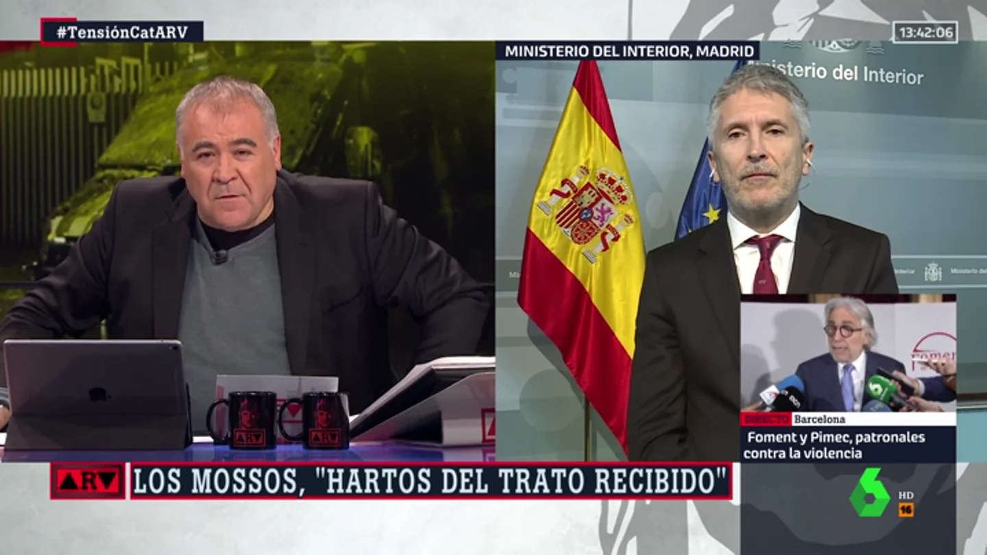 El ministro del Interior en funciones, Grande-Marlaska El ministro del Interior en funciones, Grande-Marlaska