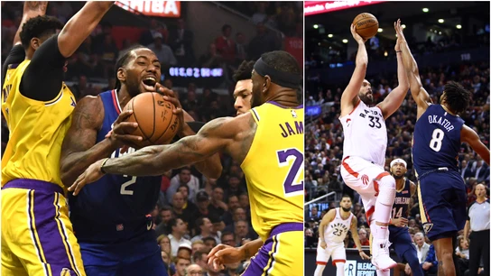 Kawhi Leonard tumba a los Lakers de LeBron James y Anthony Davis en la noche del anillo para Marc Gasol Kawhi Leonard tumba a los Lakers de LeBron James y Anthony Davis en la noche del anillo para Marc Gasol