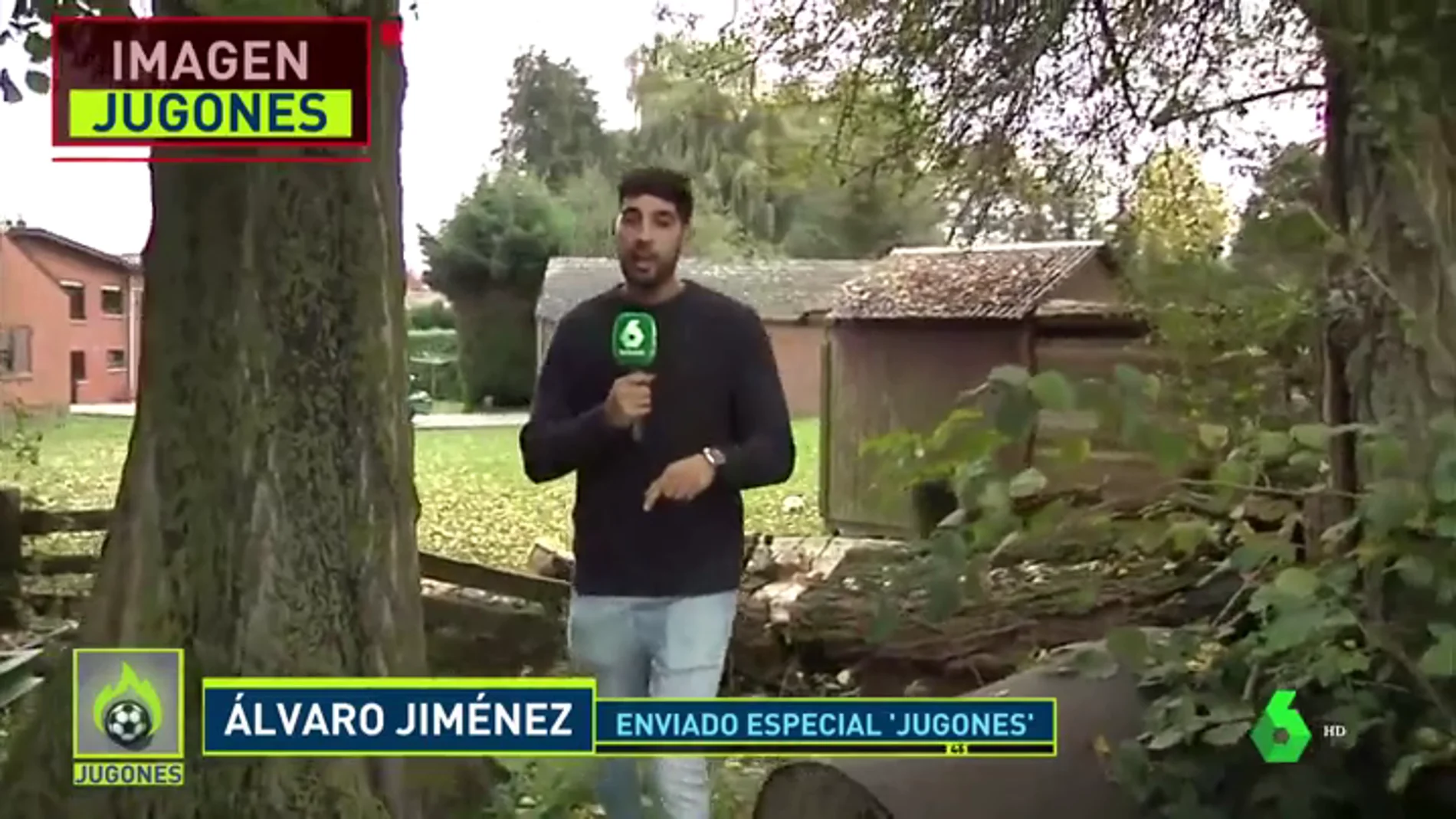 'Jugones' visita la casa de Hazard en su pueblo natal y entrevista a su hermano