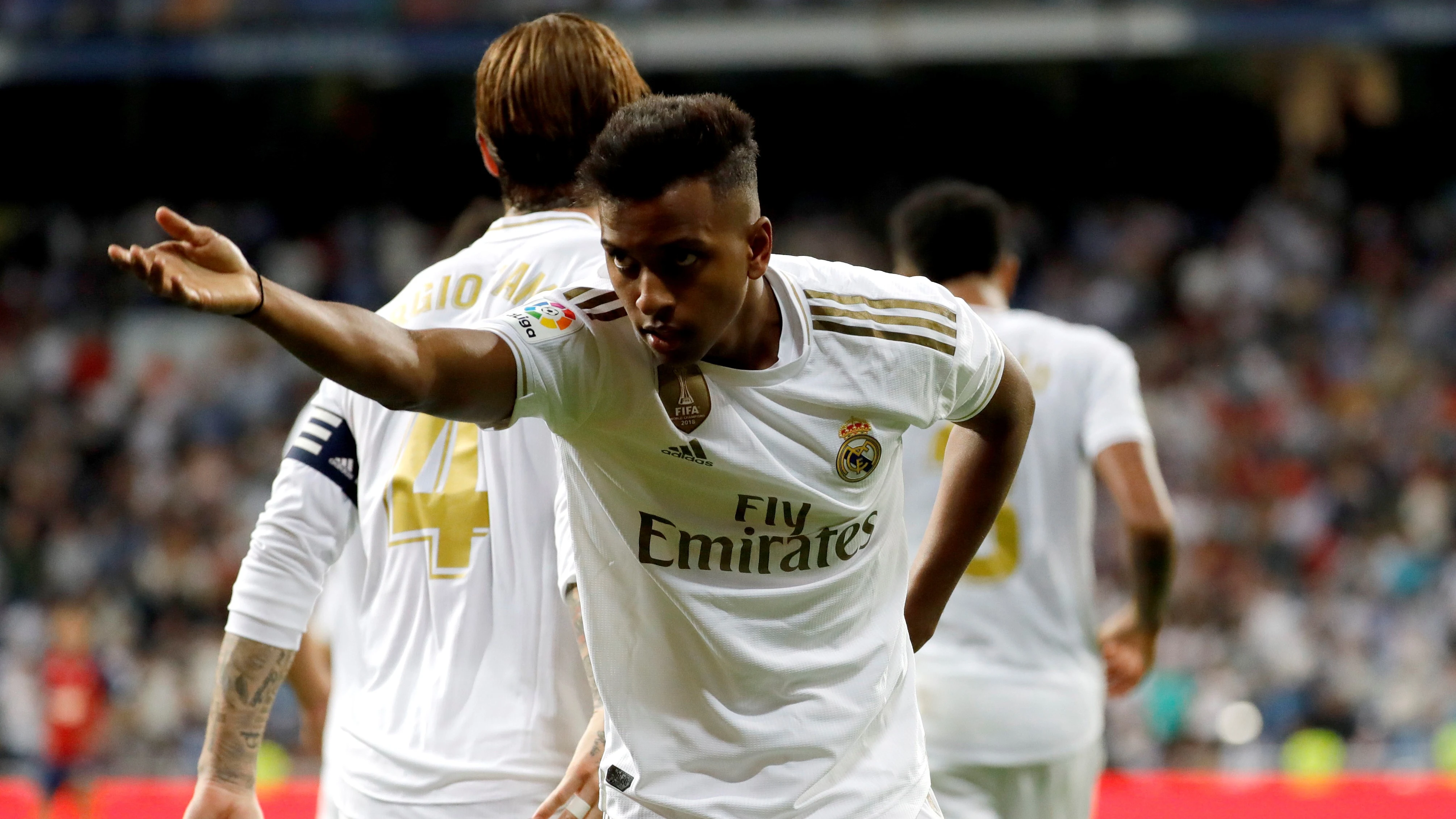 El atacante del Real Madrid, Rodrygo Goes.