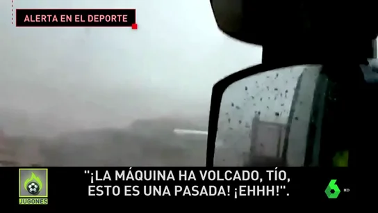 Un tornado causa estragos en Ibiza: así han quedado las instalaciones deportivas Un tornado causa estragos en Ibiza: así han quedado las instalaciones deportivas