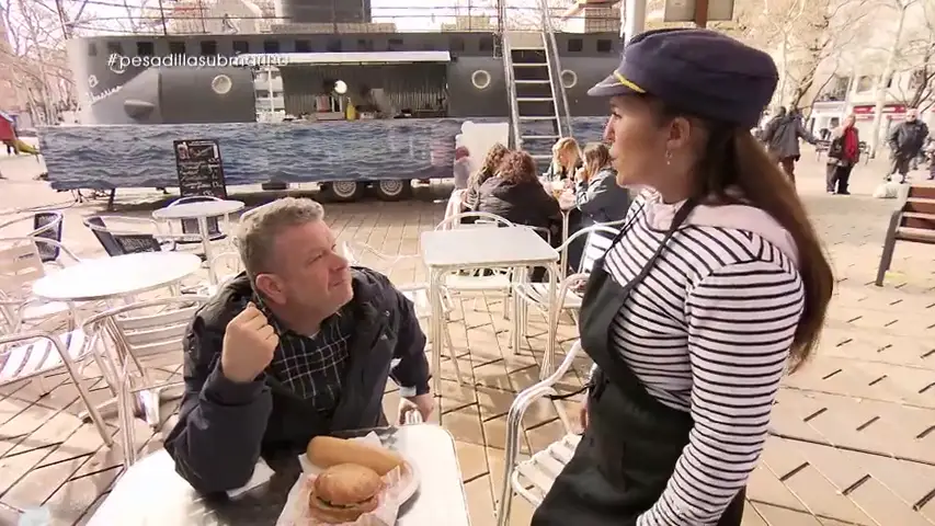 Chicote no se anda con rodeos al calificar la comida de El submarino: "¿Los montaditos? Una mierda"