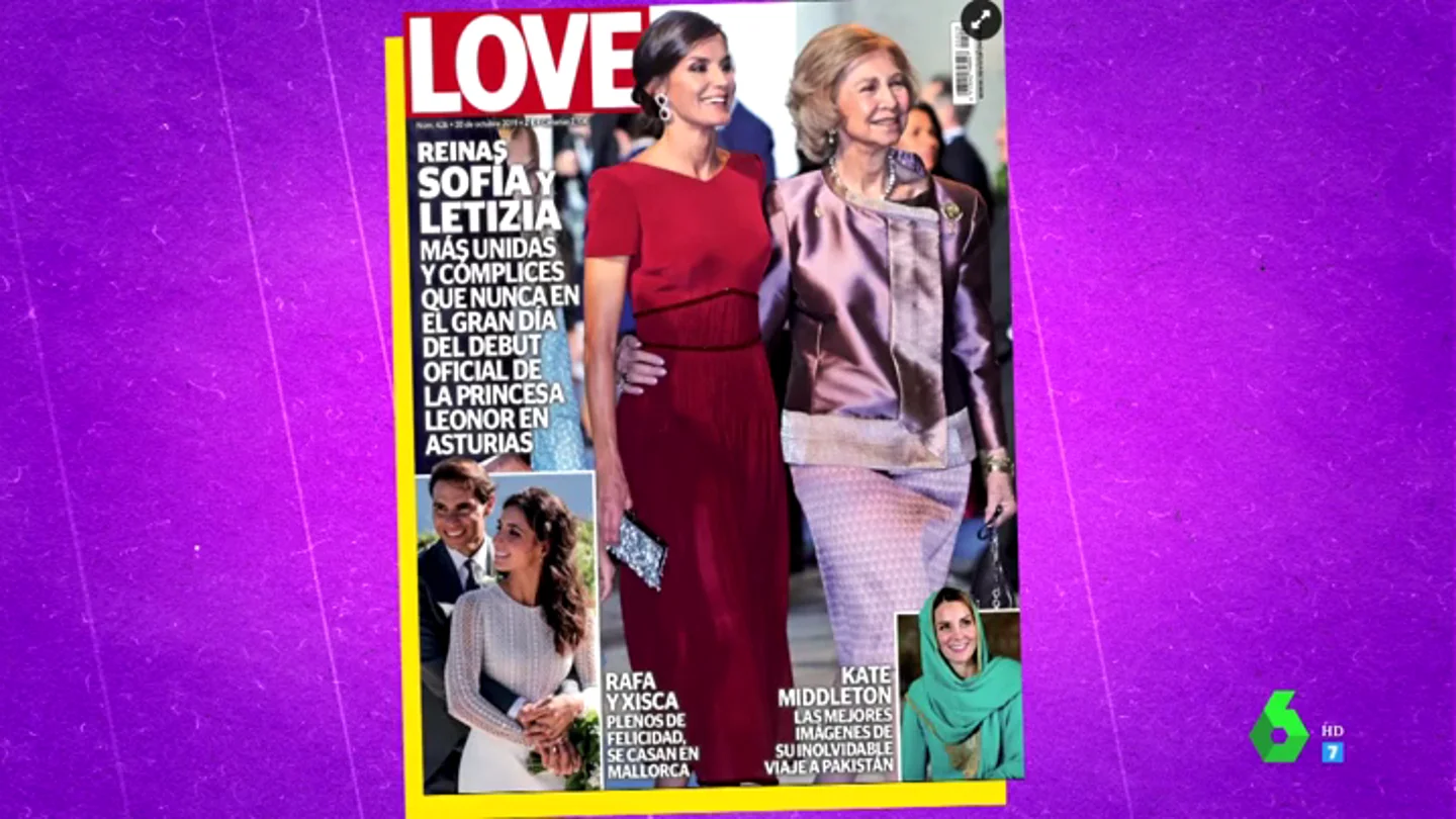 El análisis de Zapeando sobre la foto de Letizia y Sofía, "las reinas Happy flower" El análisis de Zapeando sobre la foto de Letizia y Sofía, "las reinas Happy flower"