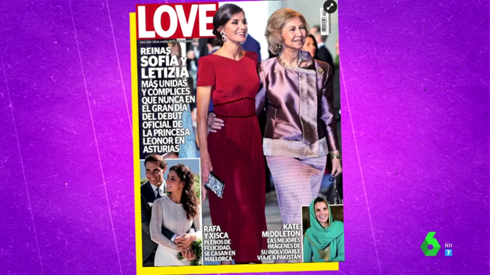 El análisis de Zapeando sobre la foto de Letizia y Sofía, "las reinas Happy flower"