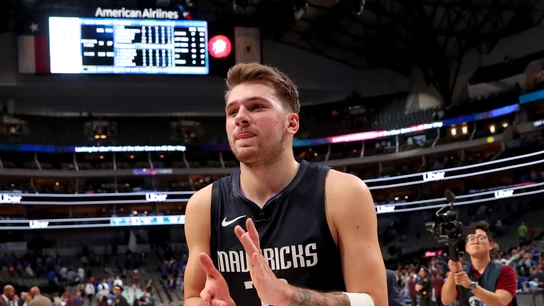 Luka Doncic, en el primer partido de la temporada 2019/2020 de los Mavericks Luka Doncic, en el primer partido de la temporada 2019/2020 de los Mavericks